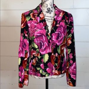 Dress flowered Jacket